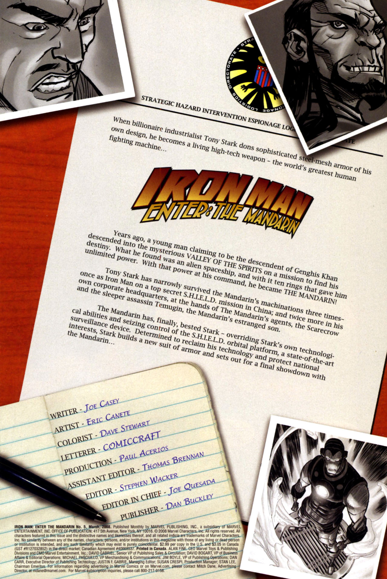 Read online Iron Man: Enter the Mandarin comic -  Issue #5 - 2