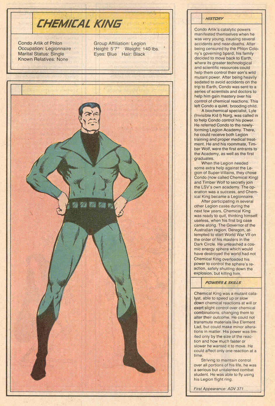 Who's Who in the Legion of Super-Heroes Issue #1 #1 - English 23