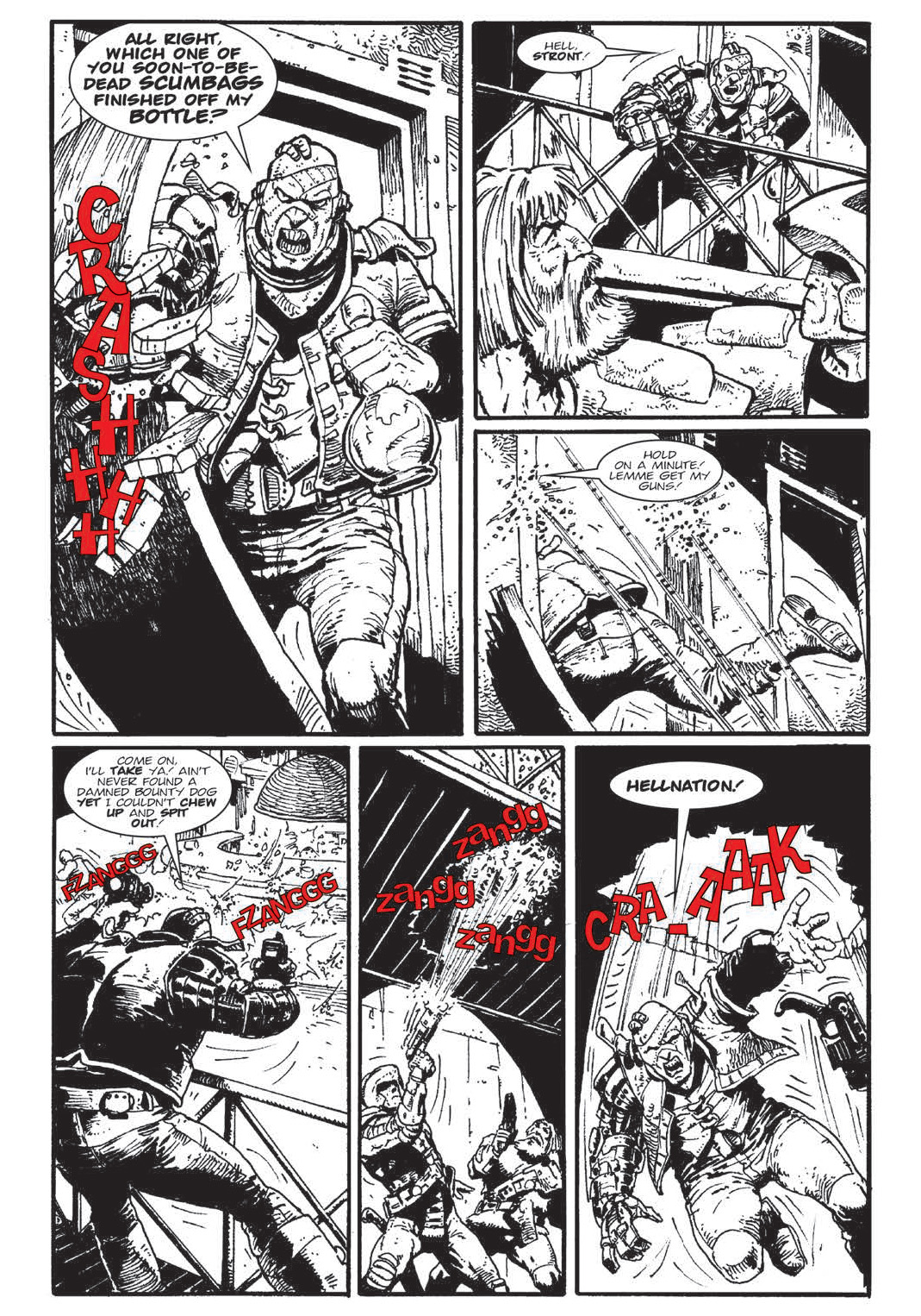 Read online Strontium Dog: The Kreeler Conspiracy comic -  Issue # TPB (Part 1) - 94