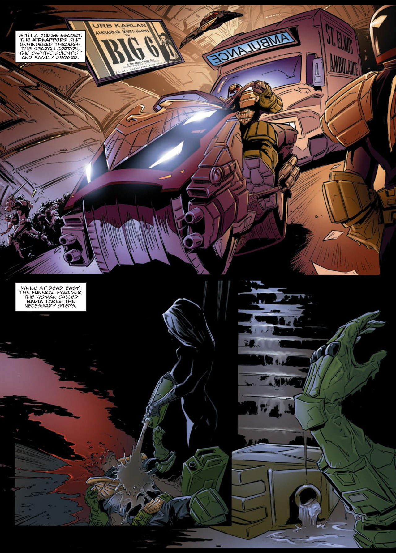 Read online Judge Dredd: Day of Chaos - The Fourth Faction comic -  Issue # TPB (Part 2) - 25