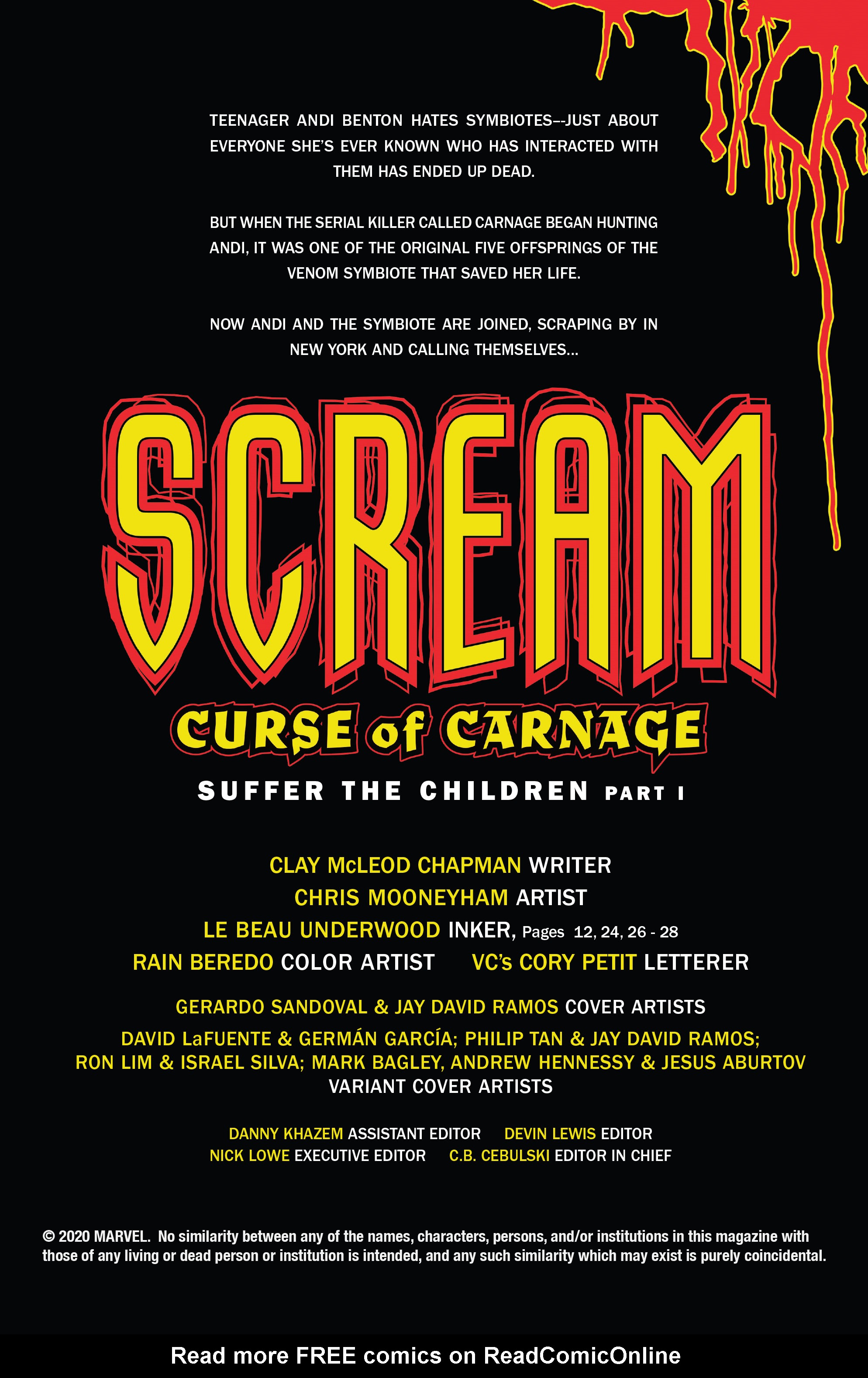 Read online Scream: Curse of Carnage comic -  Issue #6 - 7