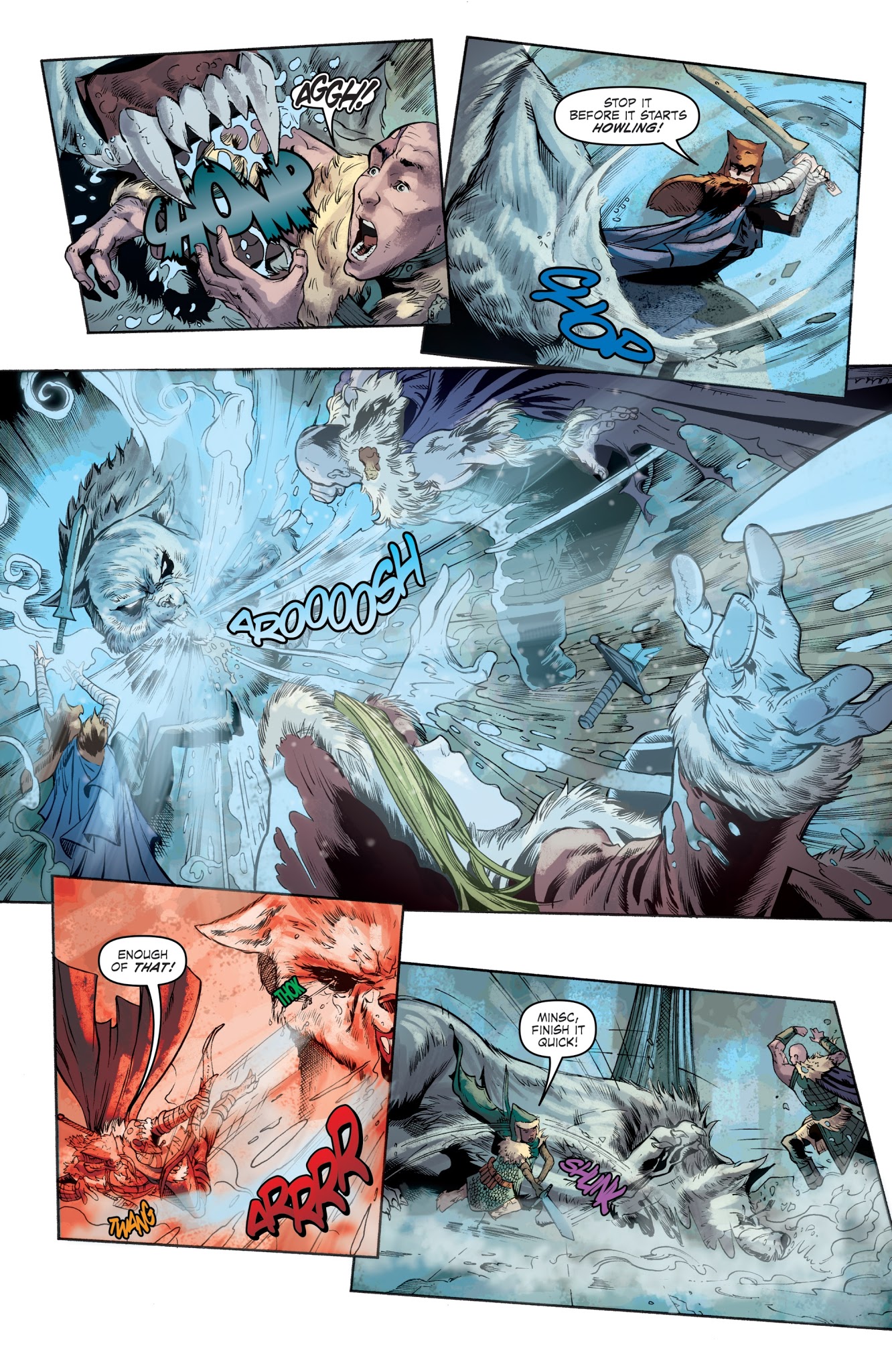 Read online Dungeons & Dragons: Frost Giant's Fury comic -  Issue #4 - 20