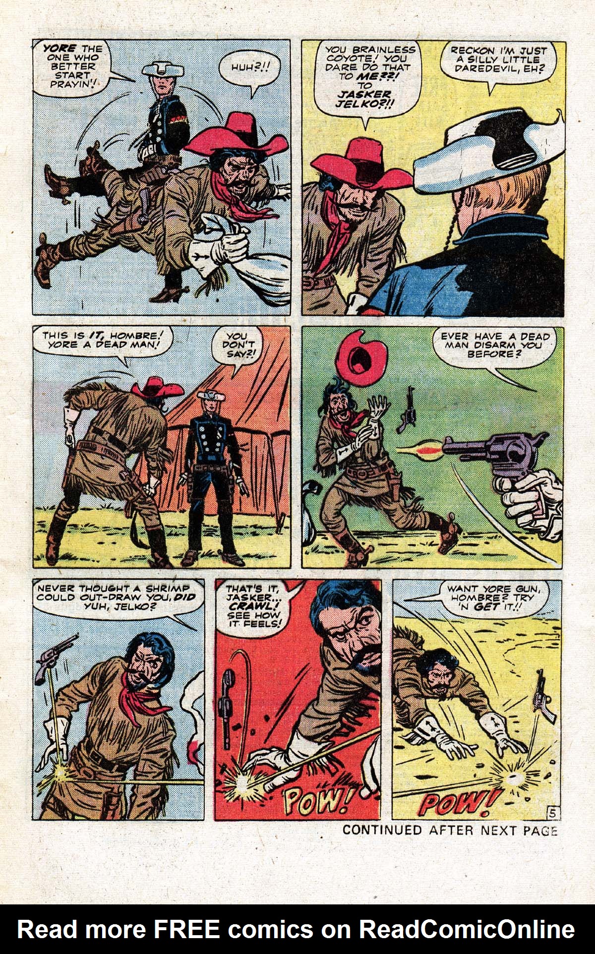 Read online The Mighty Marvel Western comic -  Issue #41 - 6