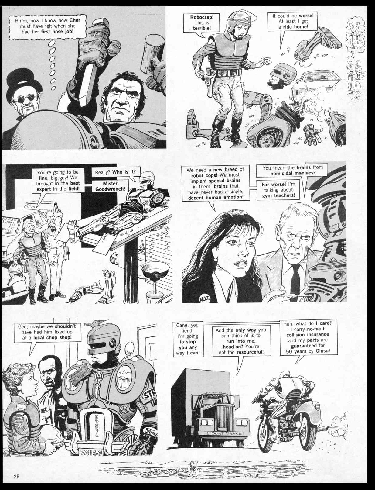 Read online MAD comic -  Issue #298 - 28