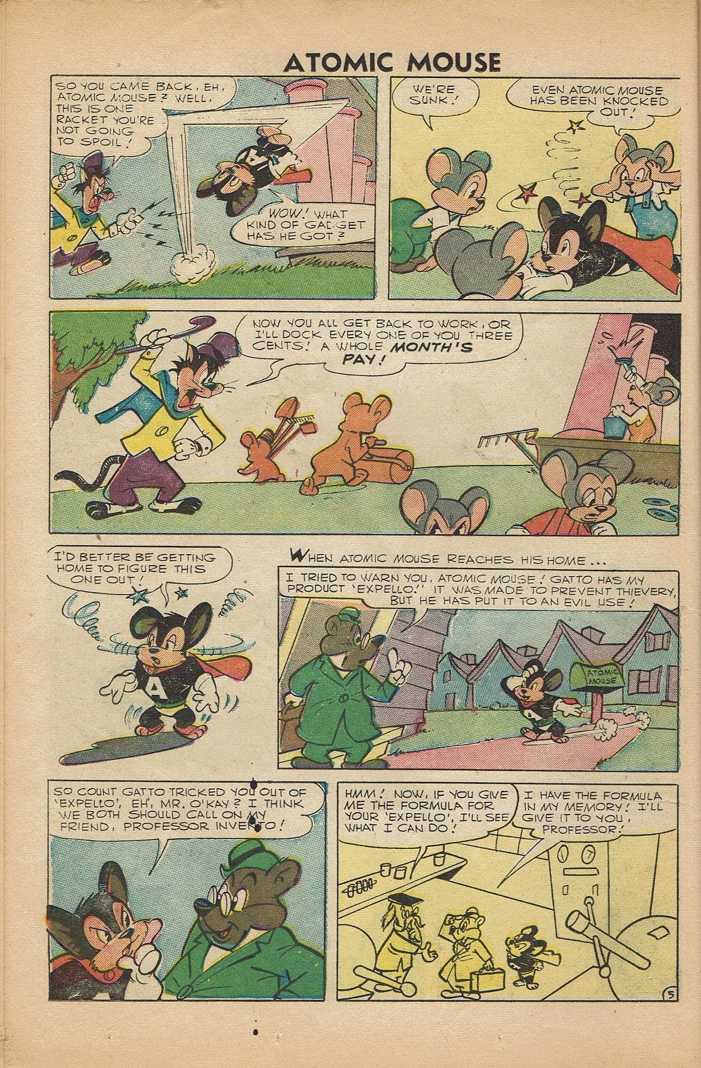 Read online Atomic Mouse comic -  Issue #19 - 14