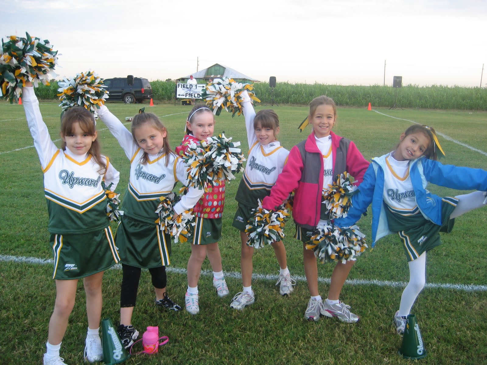 Going Green The Green's Life Upward Cheerleading