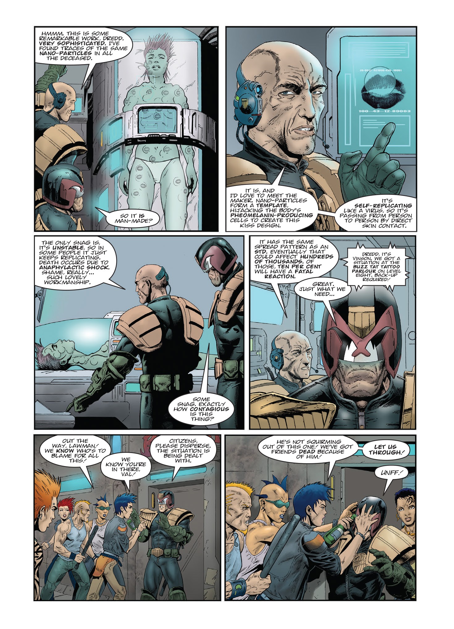 Read online Judge Dredd Megazine (Vol. 5) comic -  Issue #433 - 126