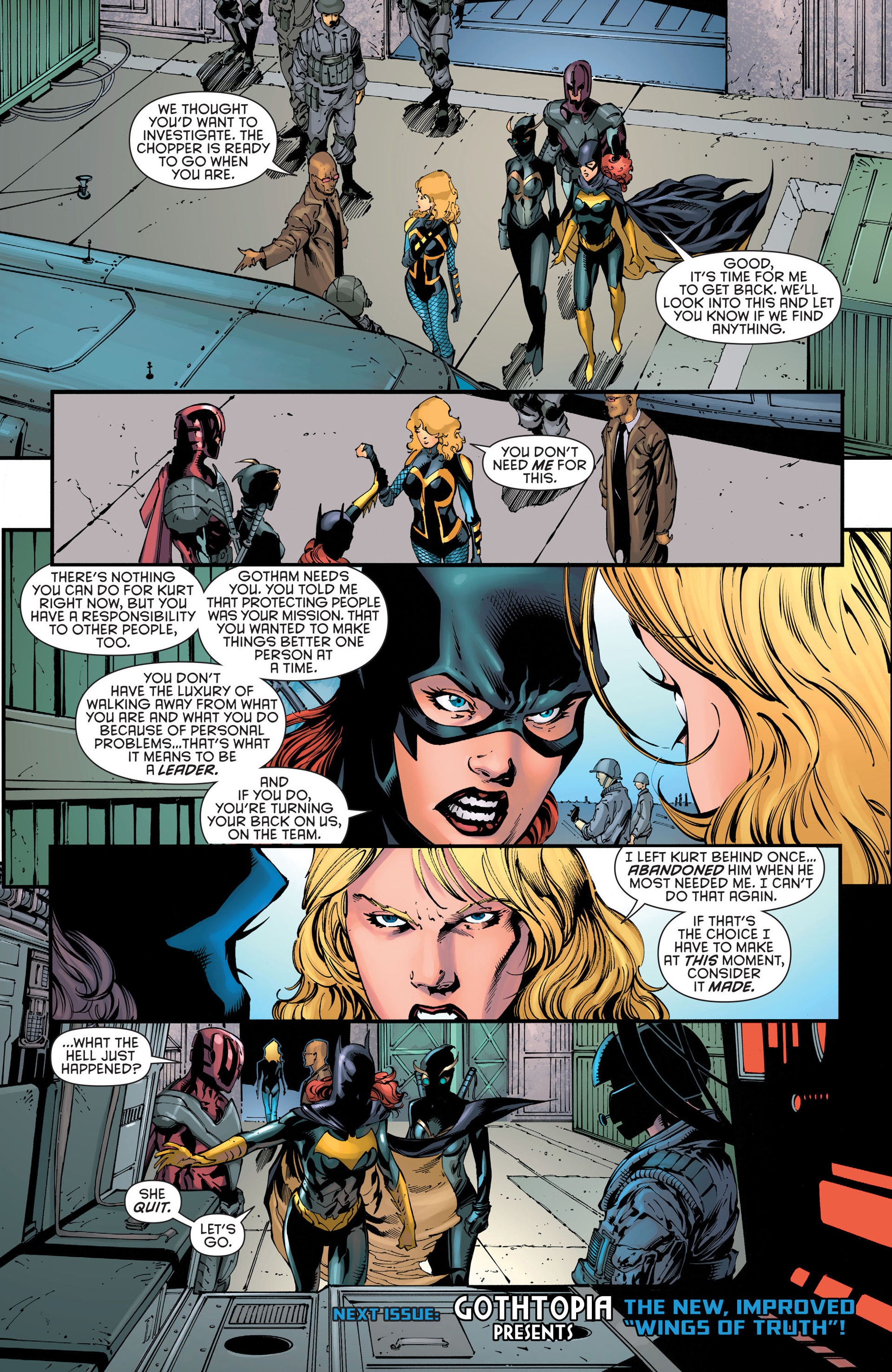 Read online Birds of Prey (2011) comic -  Issue #27 - 21