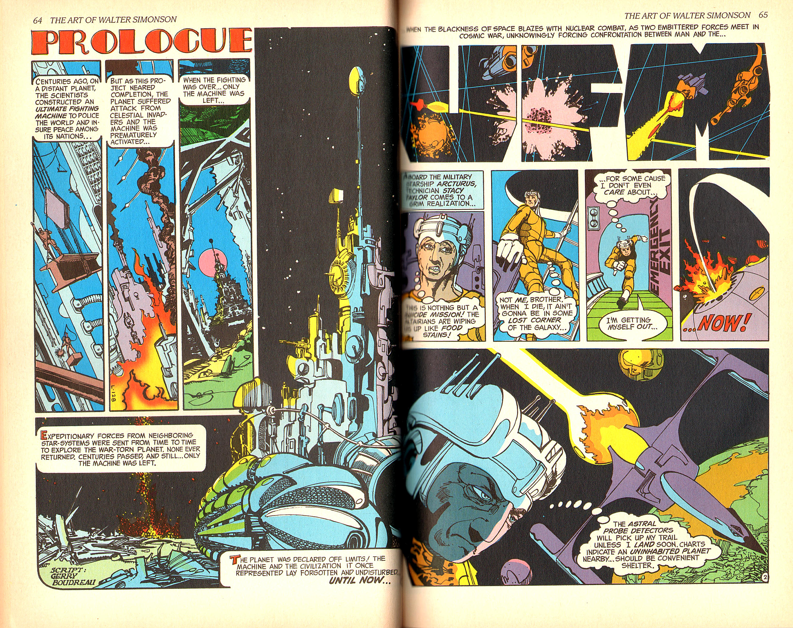 Read online The Art of Walter Simonson comic -  Issue # TPB - 34