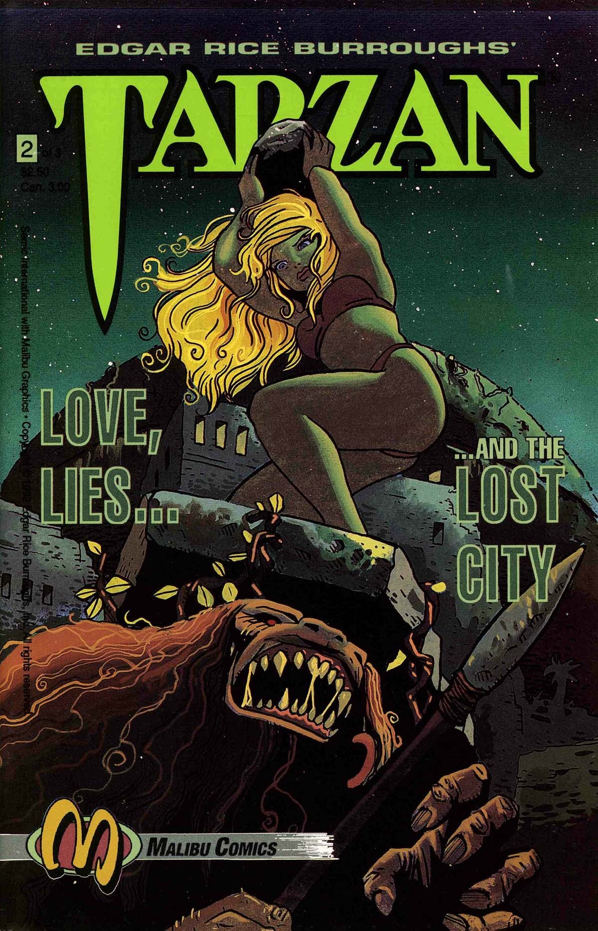 Read online Tarzan: Love, Lies and the Lost City comic -  Issue #2 - 1