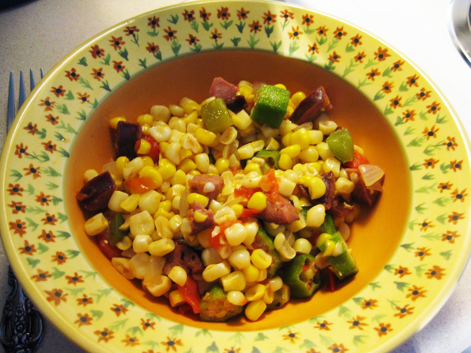 Artichokes and Lemonade Recipe Review Southern Living's Okra and Corn