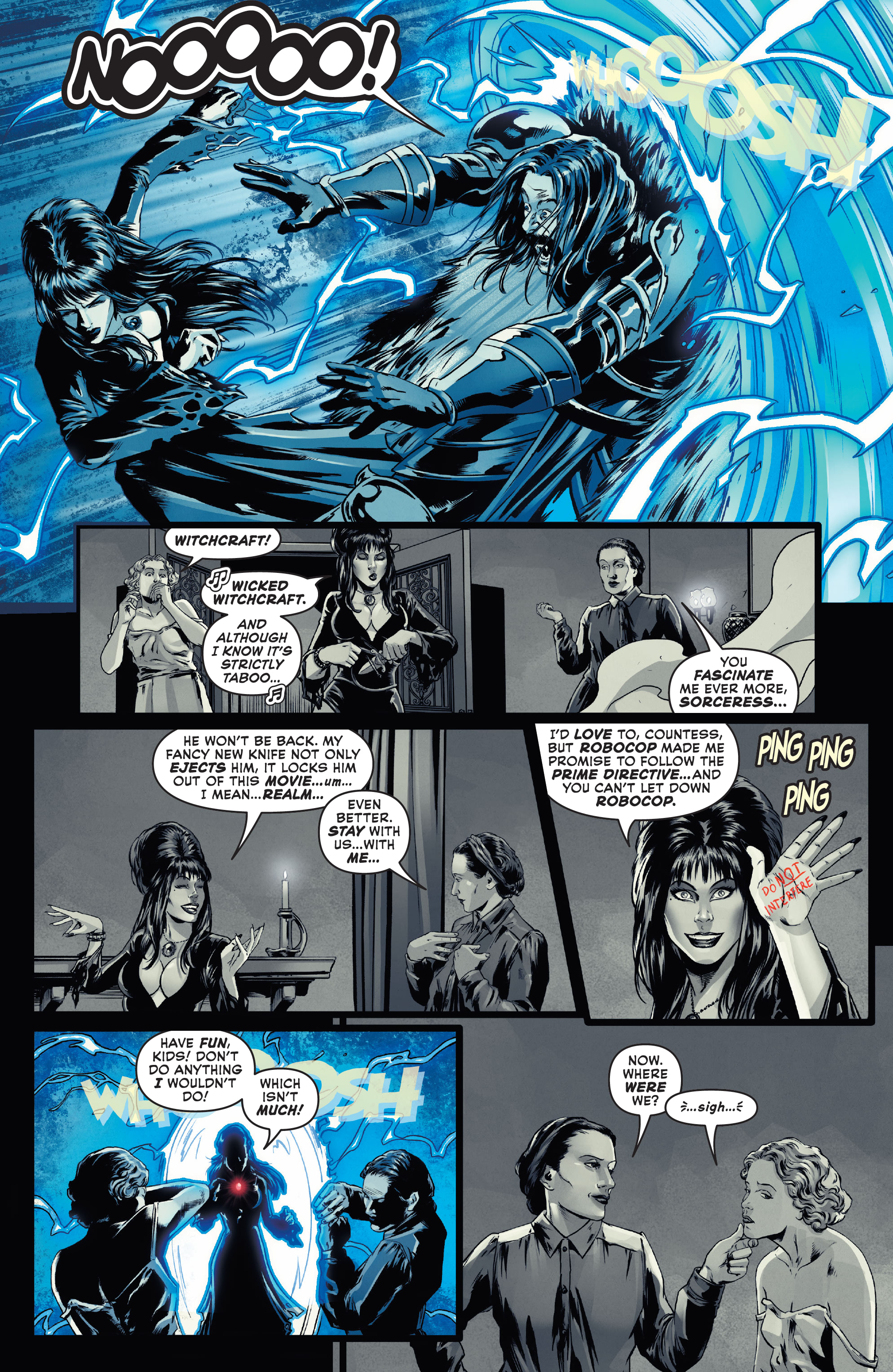 Read online Elvira in Monsterland comic -  Issue #1 - 15