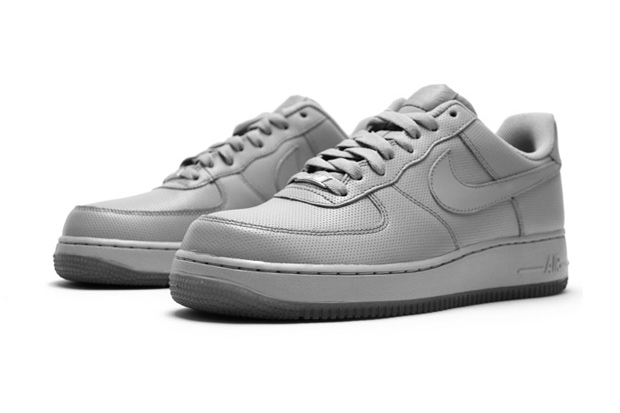gray nike af1