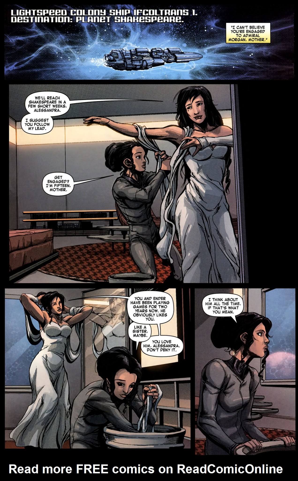 Read online Ender in Exile comic -  Issue #3 - 4