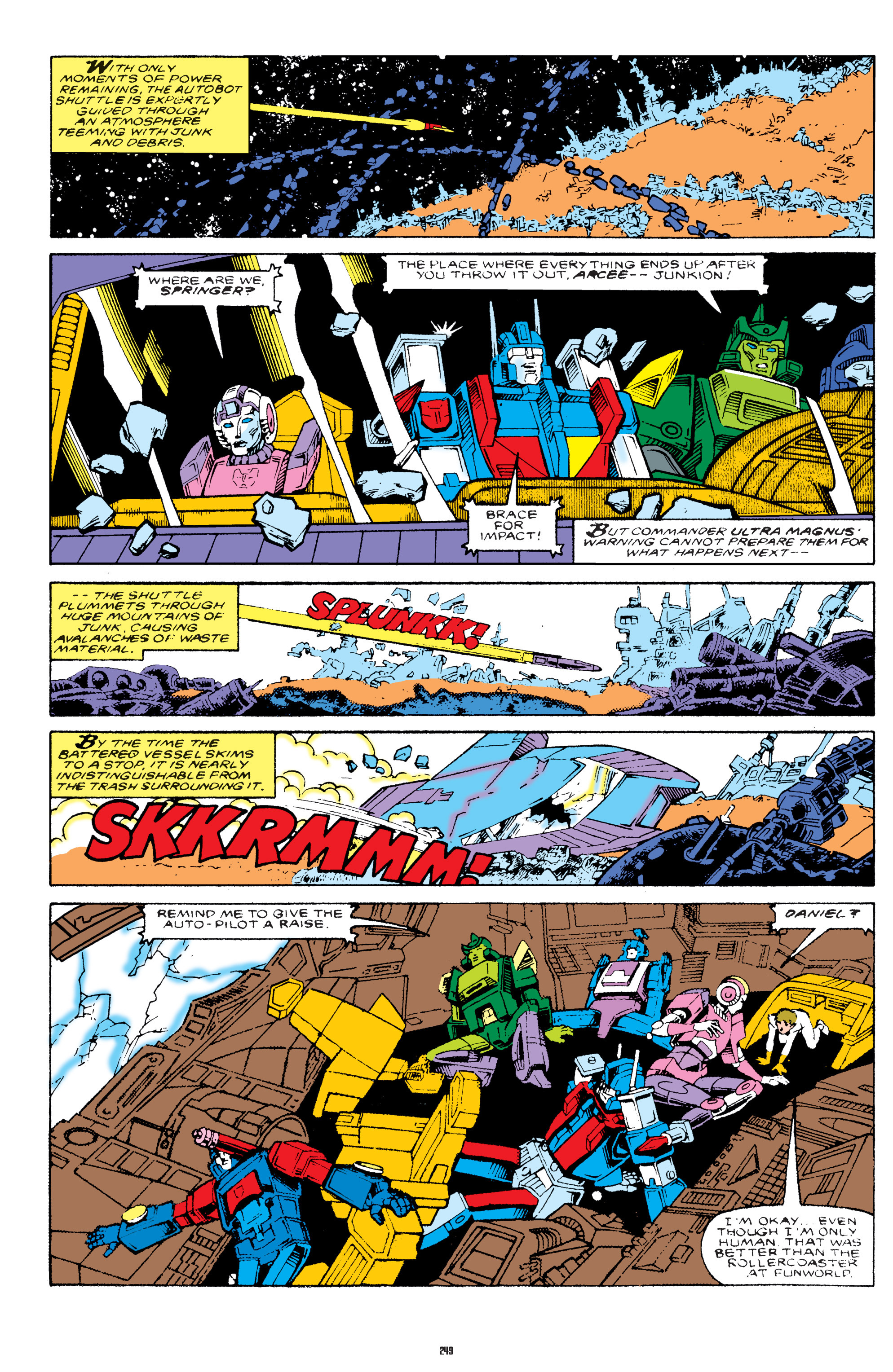 Read online The Transformers Classics comic -  Issue # TPB 7 - 248