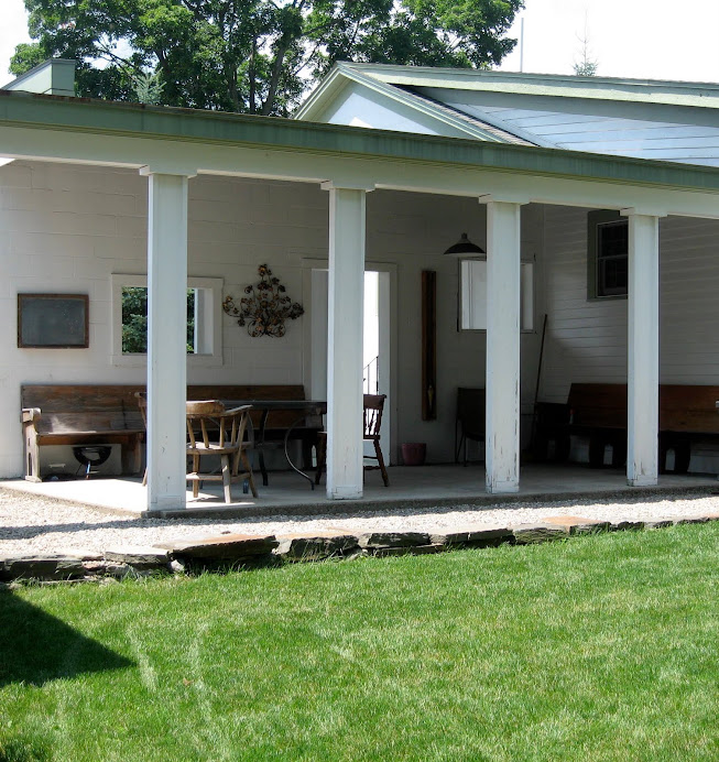 Back Porch Sitting Area