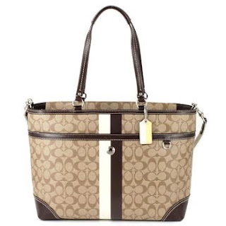 coach black leather diaper bag