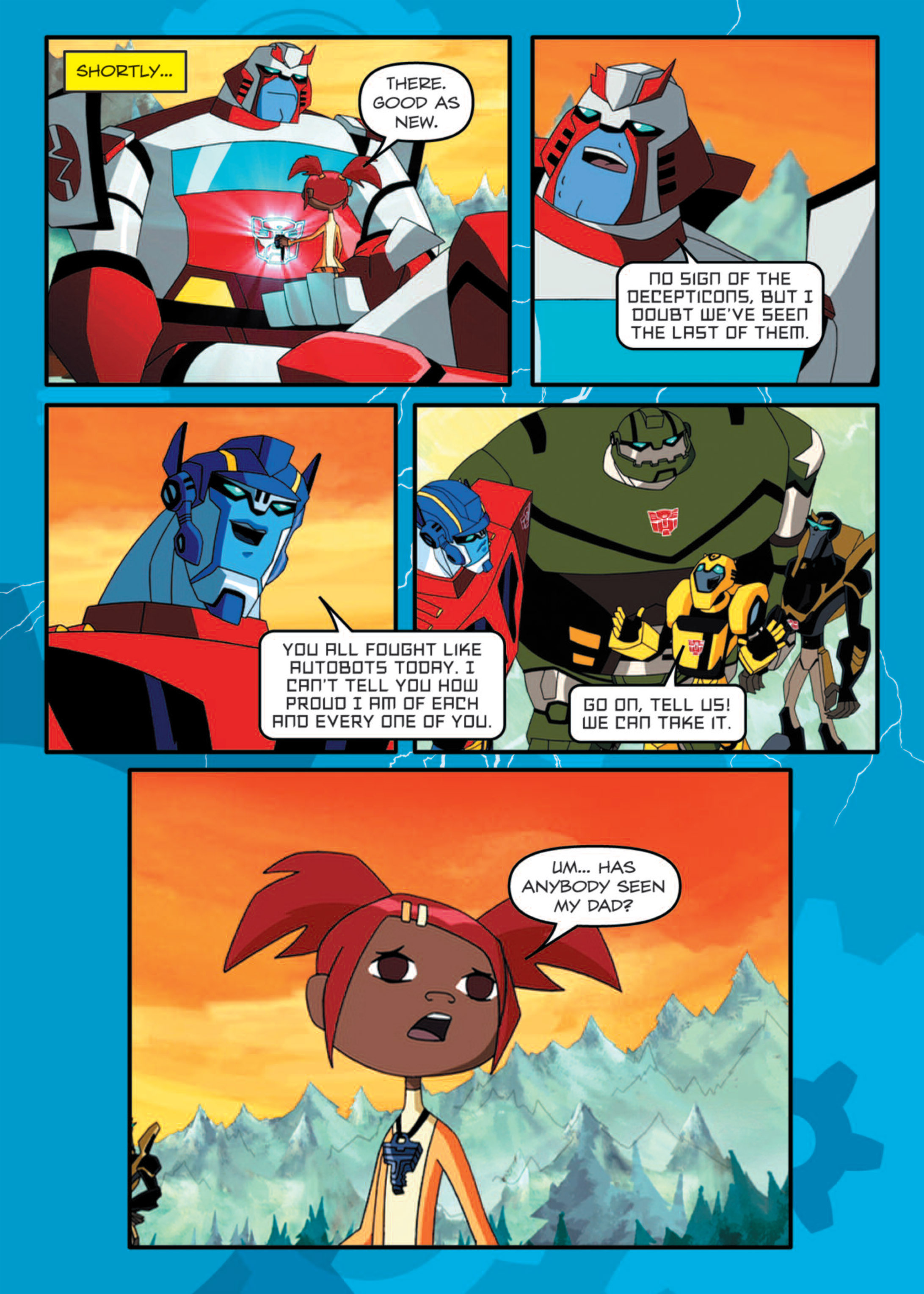 Read online Transformers Animated comic -  Issue #7 - 113