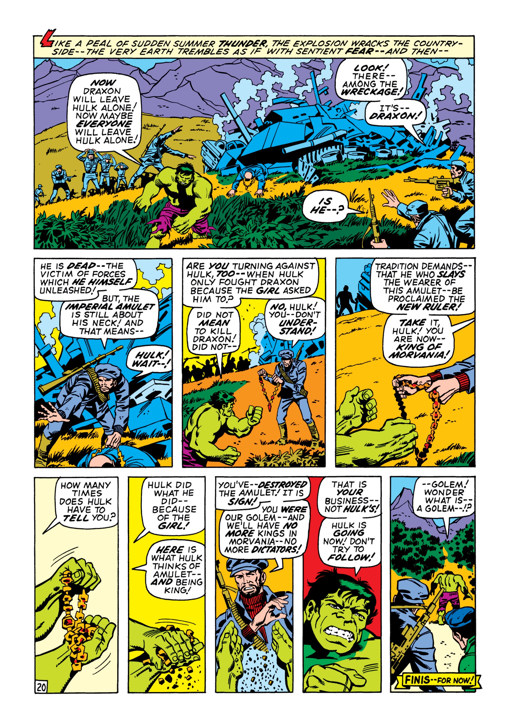 Read online Marvel Masterworks: The Incredible Hulk comic -  Issue # TPB 6 (Part 3) - 73