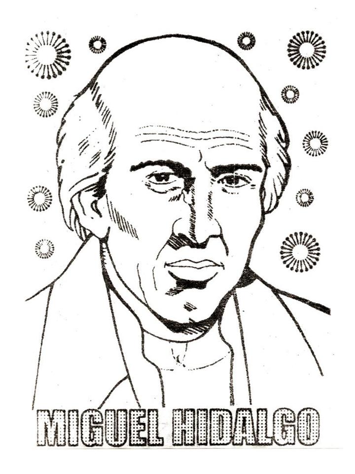 Miguel hidalgo para colorear cuerpo completo - Imagui