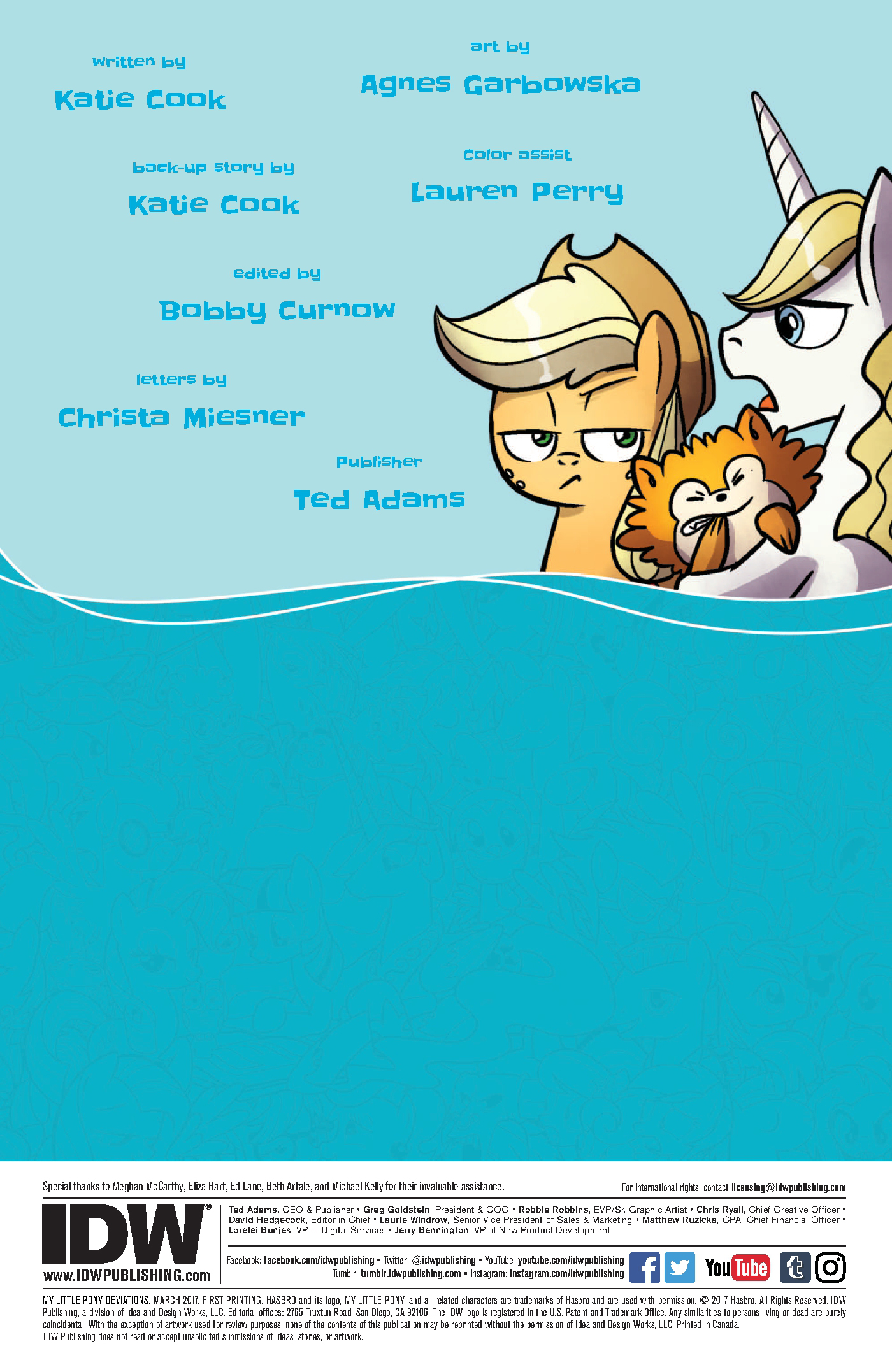 Read online My Little Pony: Deviations comic -  Issue # Full - 2
