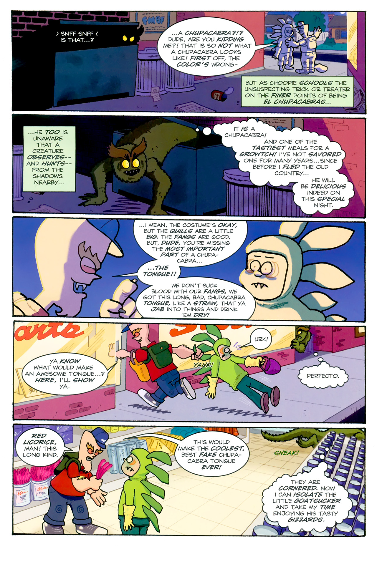 Read online Perhapanauts Halloween Spooktacular comic -  Issue # Full - 5