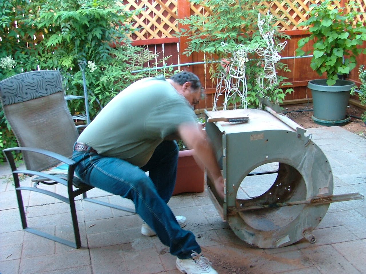 Old Evaporative Cooler