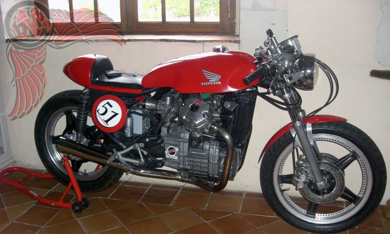 red cx500 cafe style