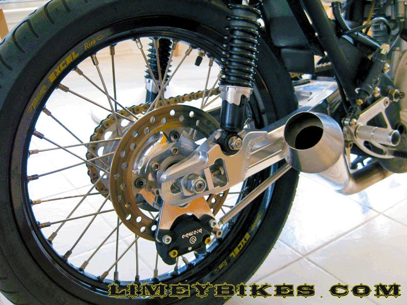 yamaha xs650 cafe racer rear | limeybikes