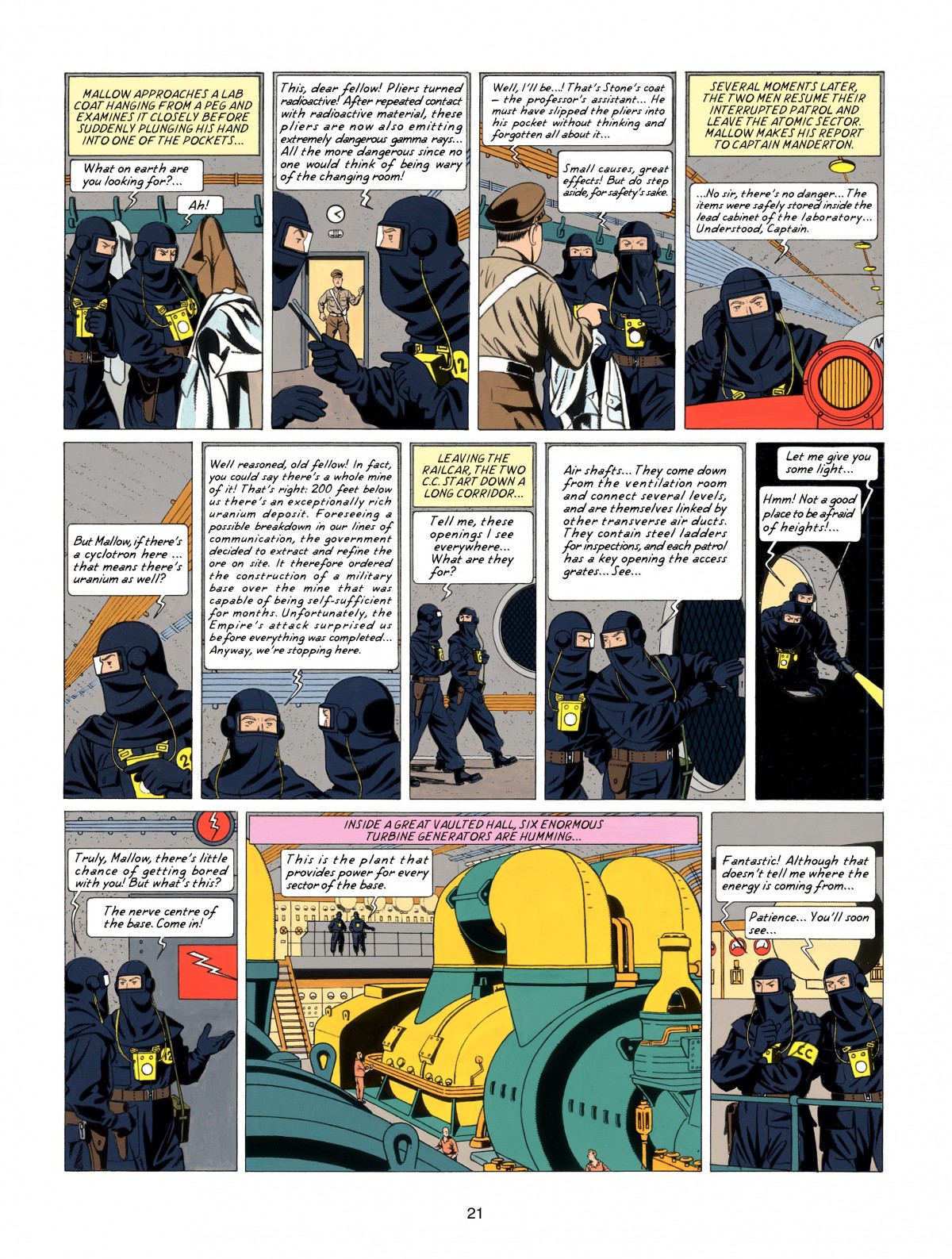 Read online Blake & Mortimer comic -  Issue #17 - 21