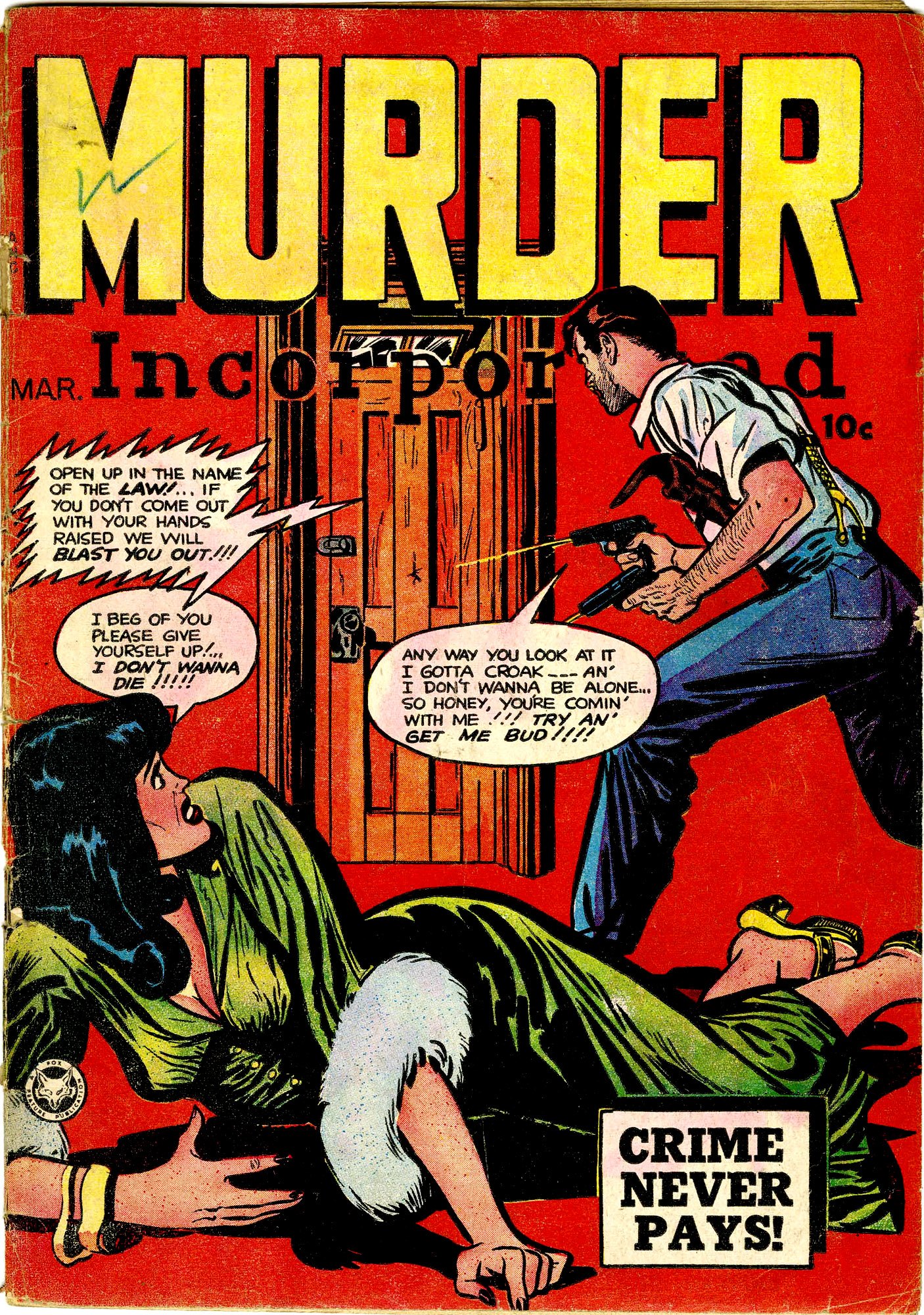 Read online Murder Incorporated (1948) comic -  Issue #9 - 1