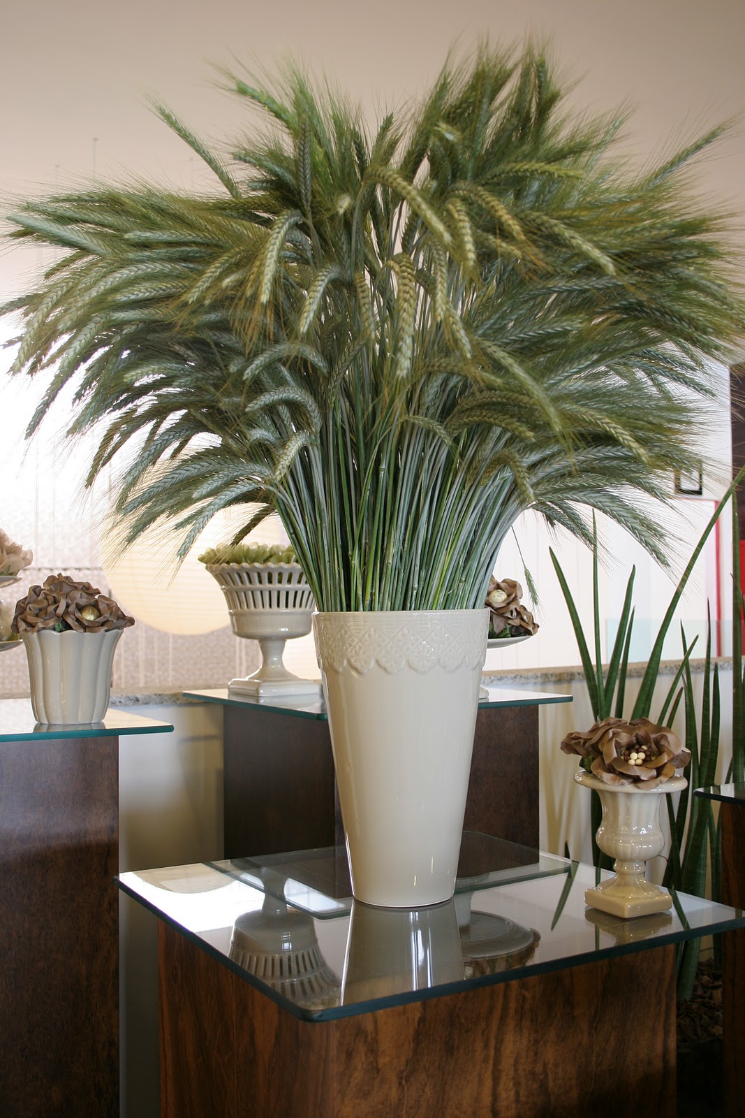 Detalhes de Festa Trigo verde