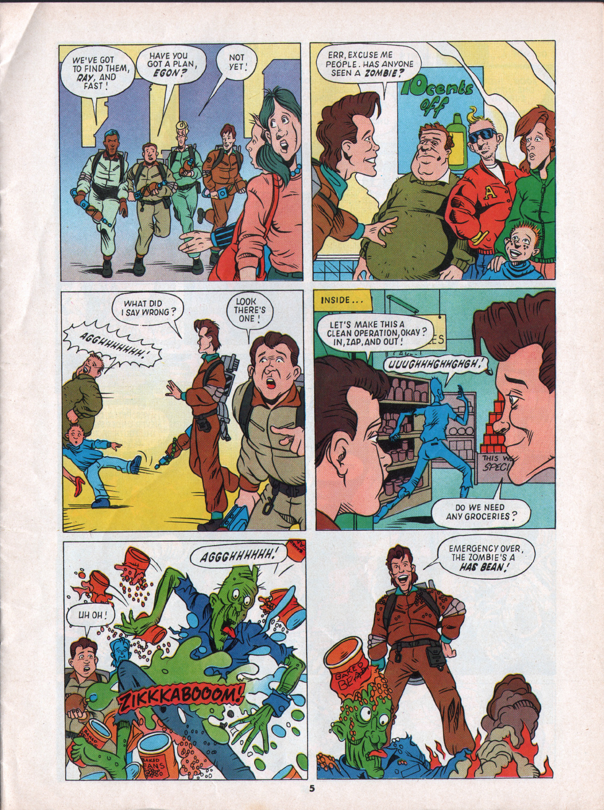 Read online The Real Ghostbusters comic -  Issue #54 - 5