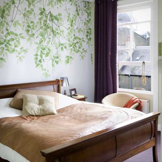 Simply Home Designs | Home Interior Design & Decor: Bedroom Wallpaper Ideas