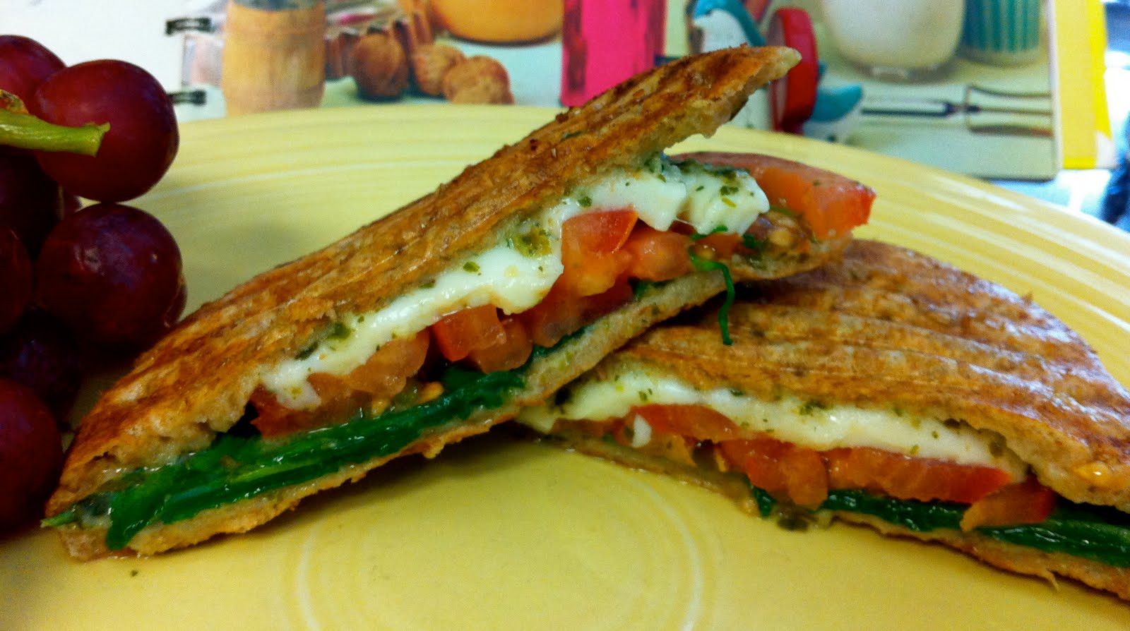 Trendy TreeHouse Spinach Tomato Sandwich