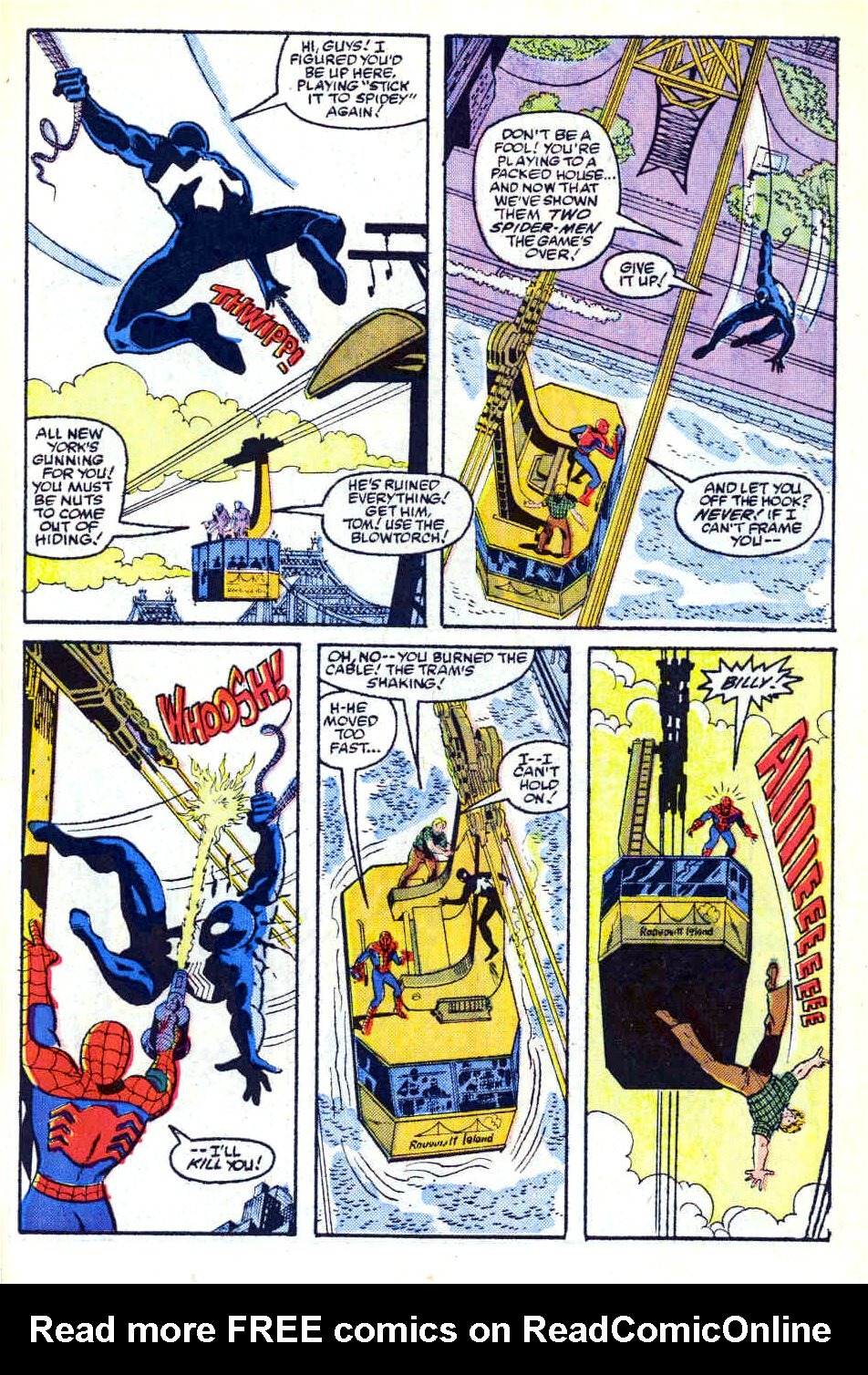 Read online Web of Spider-Man (1985) comic -  Issue #21 - 22