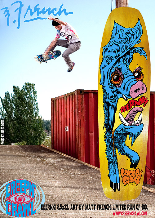 Skateart Extraordinaire Matt French