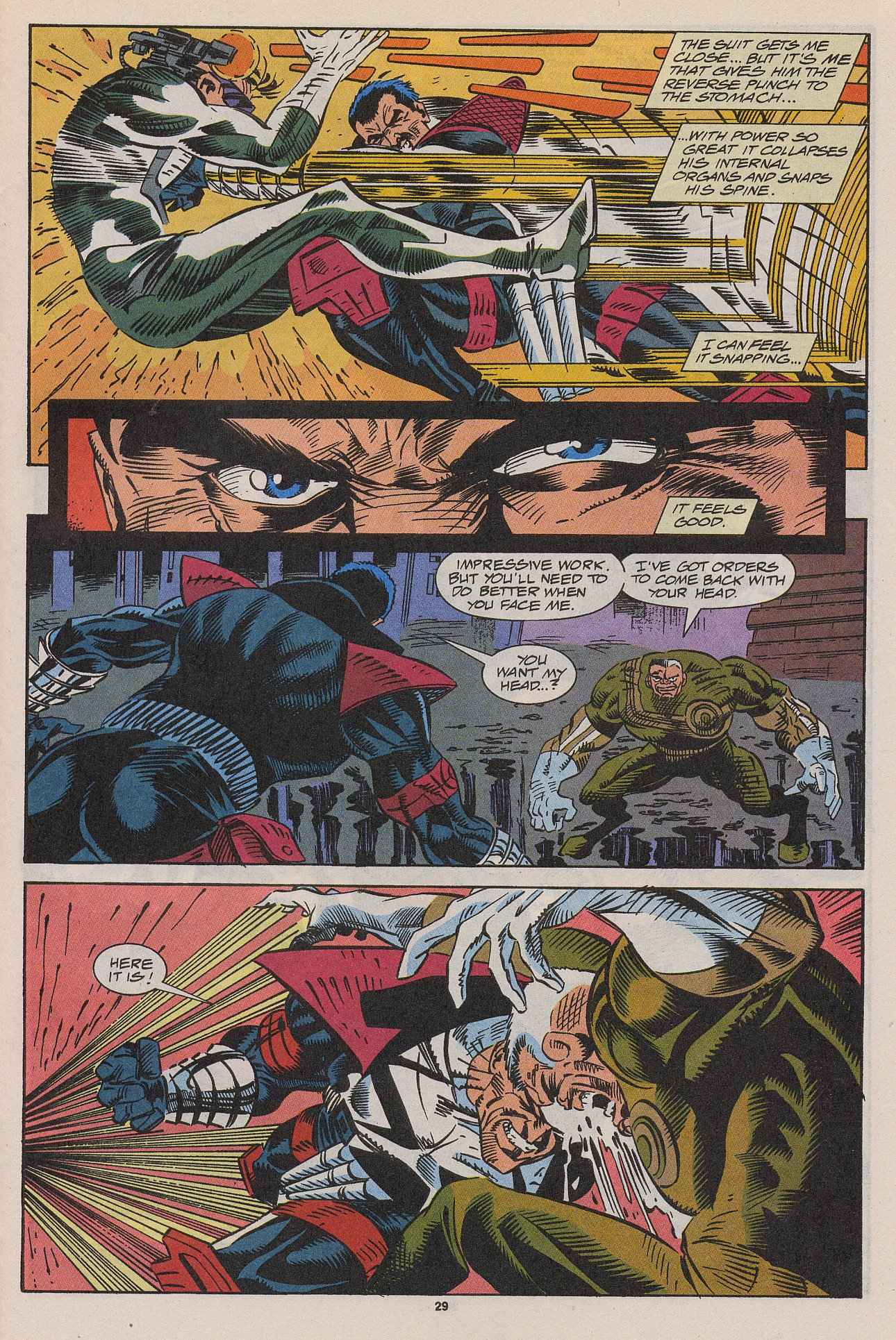 Read online Punisher 2099 comic -  Issue #5 - 24