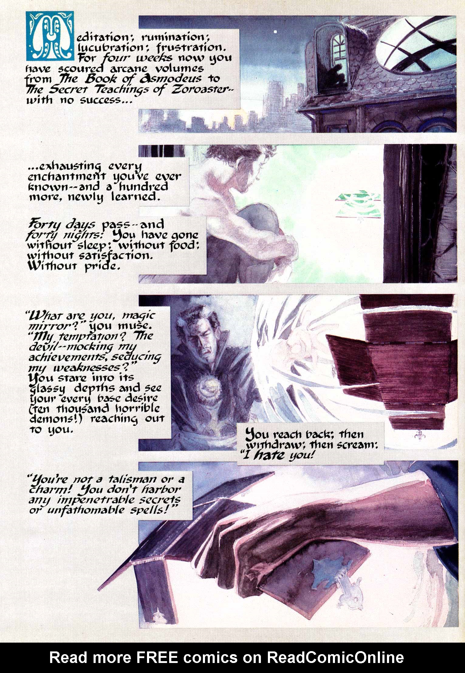 Read online Marvel Graphic Novel comic -  Issue #23 - Dr. Strange Into Shamballa - 18