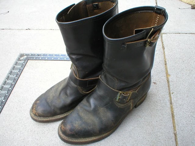 Vintage Engineer Boots: 1960's J.C. PENNEY ENGINEER BOOTS
