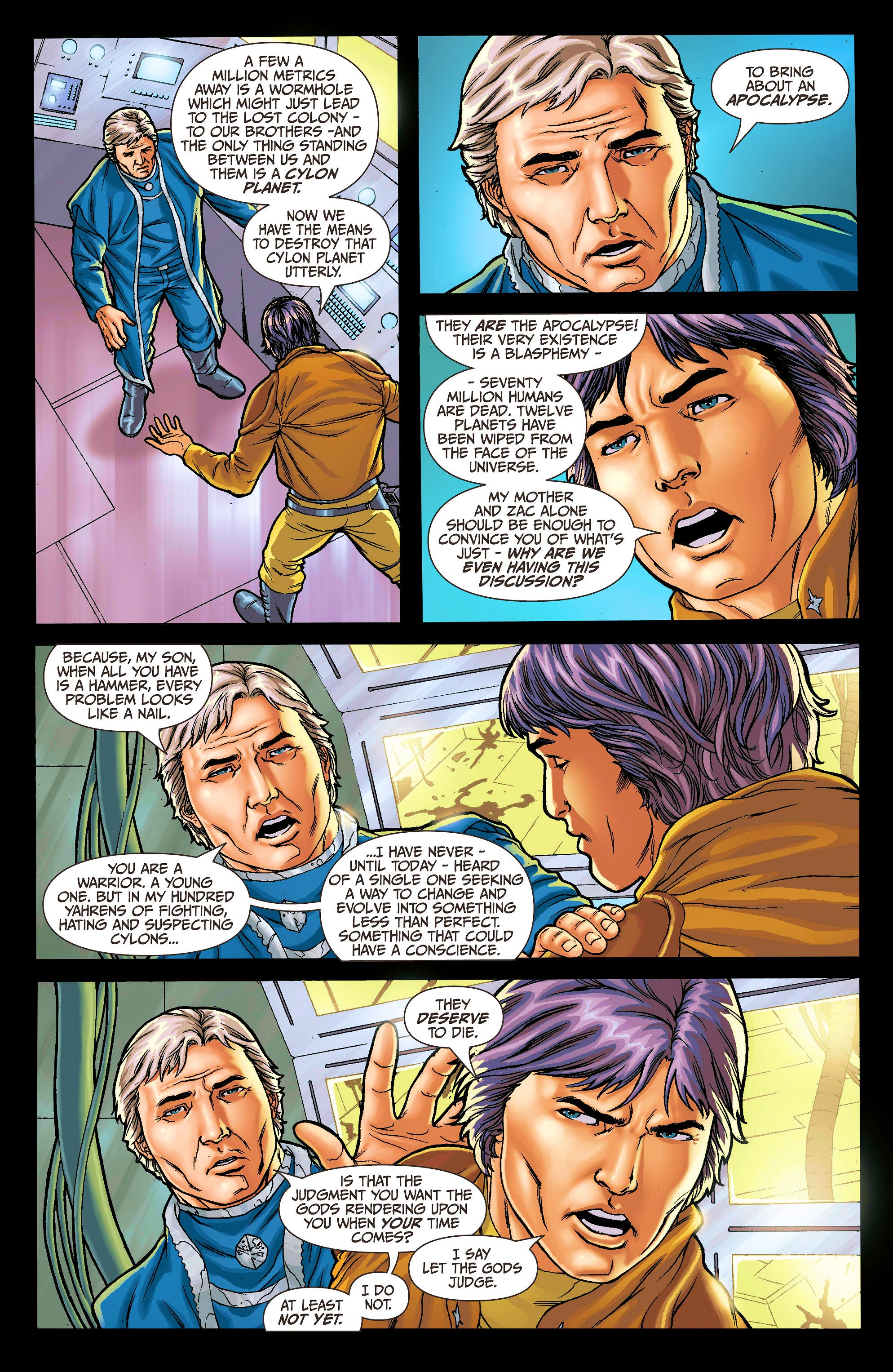 Read online Battlestar Galactica: Cylon Apocalypse comic -  Issue #2 - 22