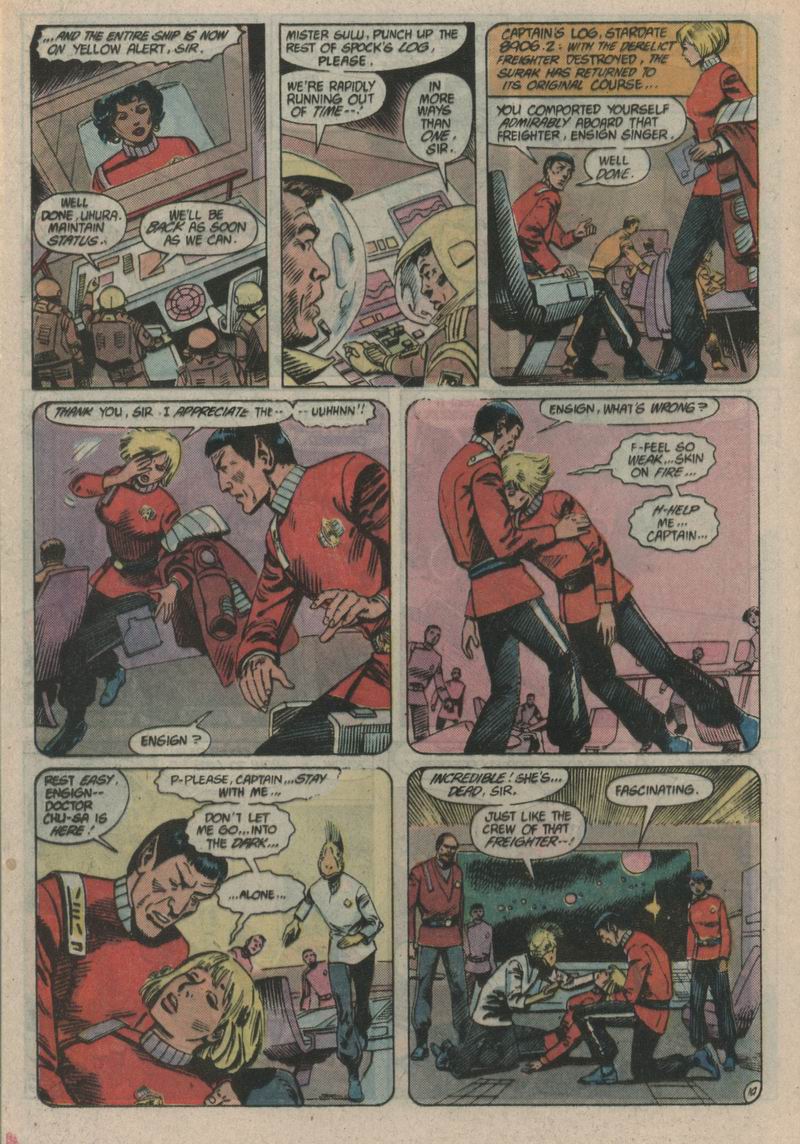 Read online Star Trek (1984) comic -  Issue #34 - 15