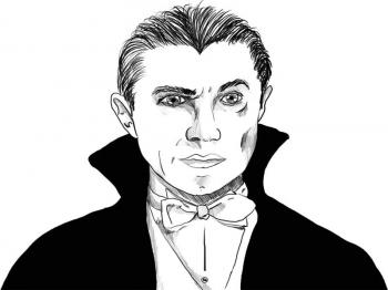 halloween coloring pages: Dracula Coloring Pages