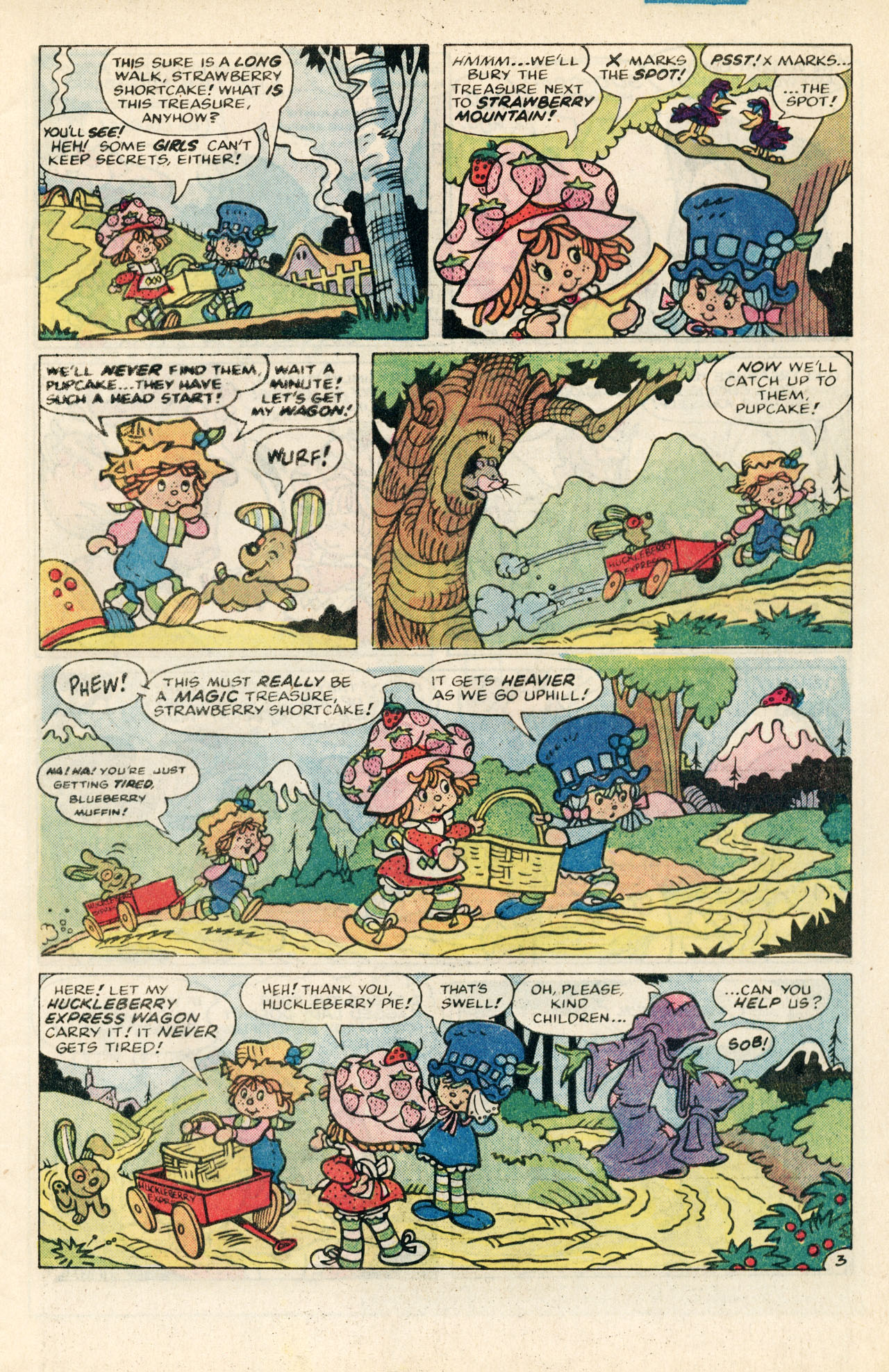Read online Strawberry Shortcake (1985) comic -  Issue #3 - 5