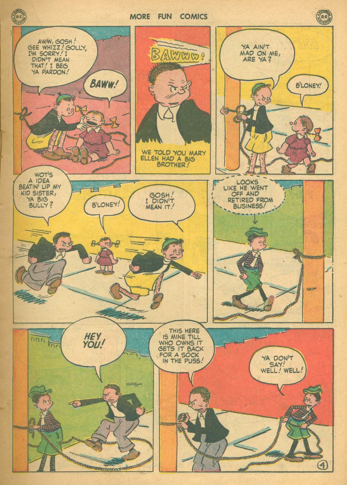 Read online More Fun Comics comic -  Issue #109 - 23