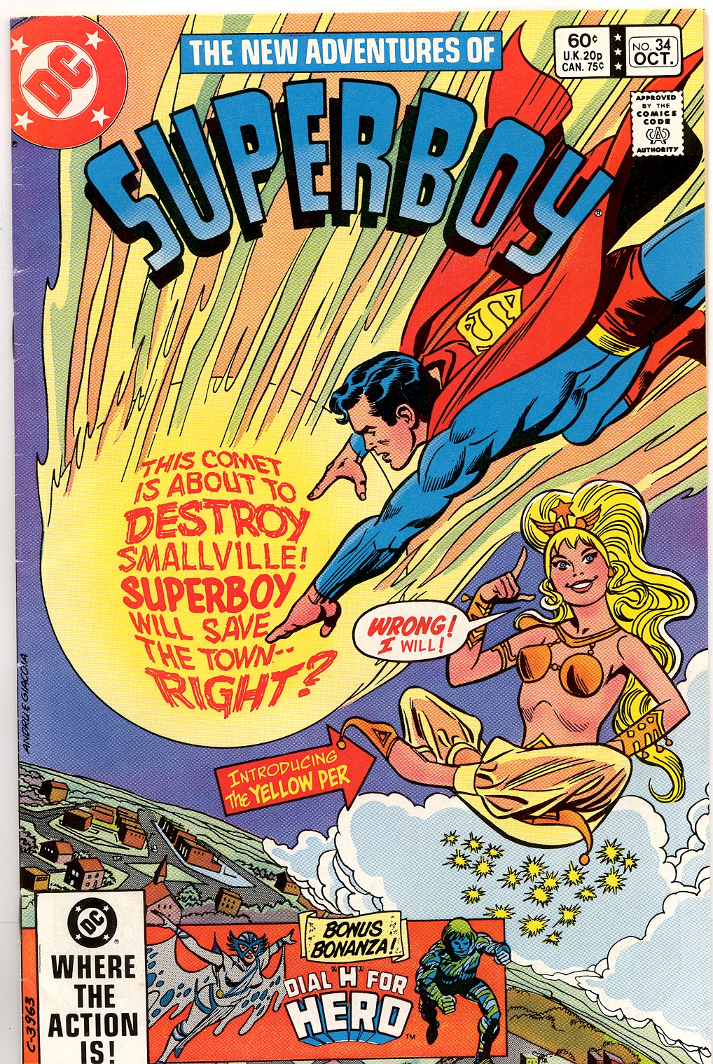 Read online The New Adventures of Superboy comic -  Issue #34 - 1