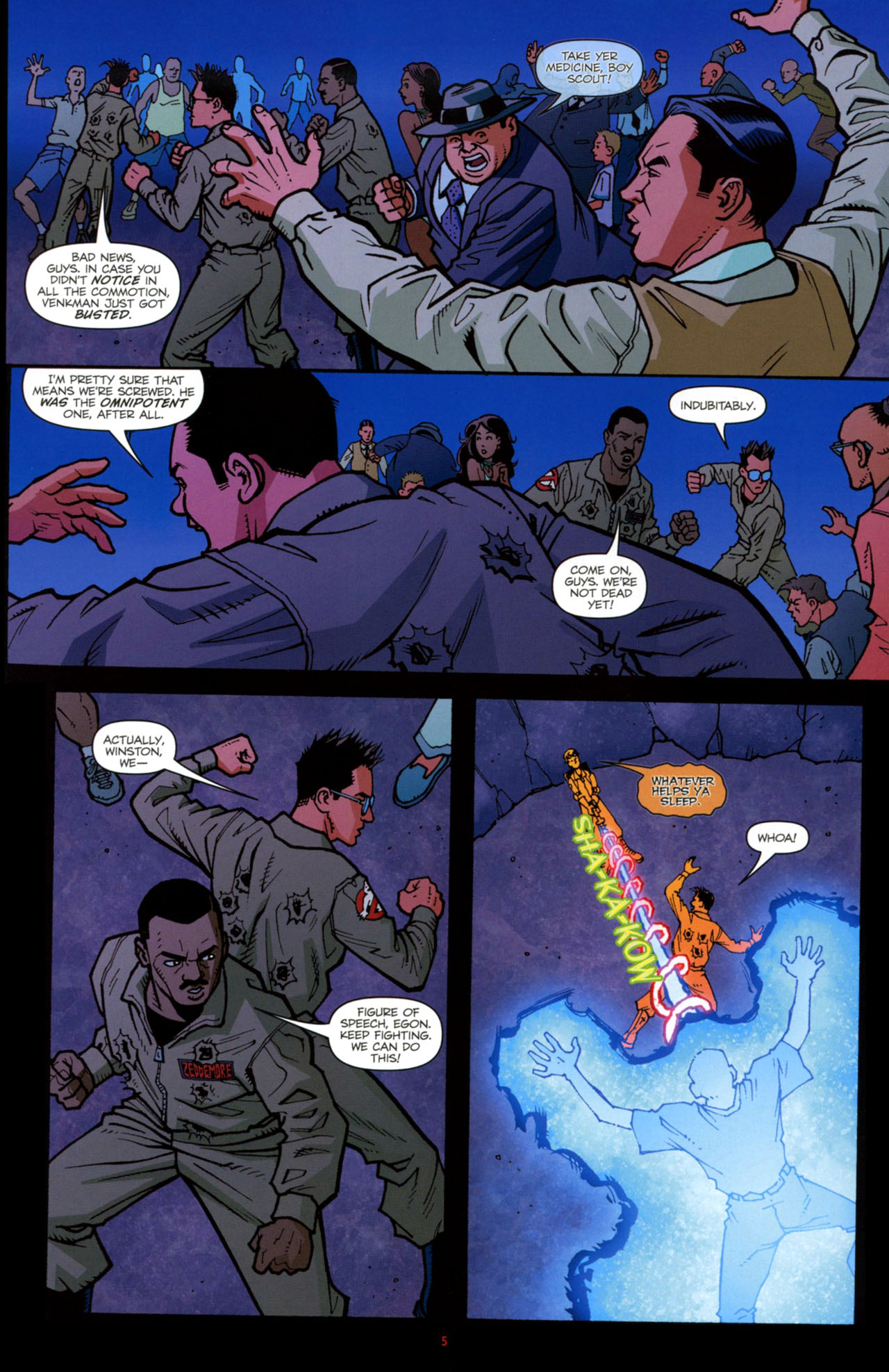 Read online Ghostbusters: The Other Side comic -  Issue #4 - 6