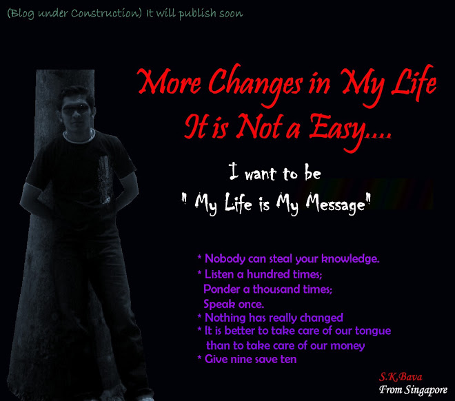 More changes in my life but......