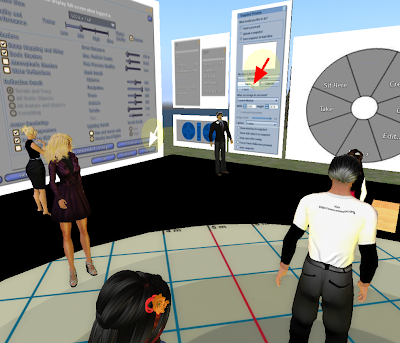 Southern Georgia teaching an intermediate session to ISTE members in Second Life