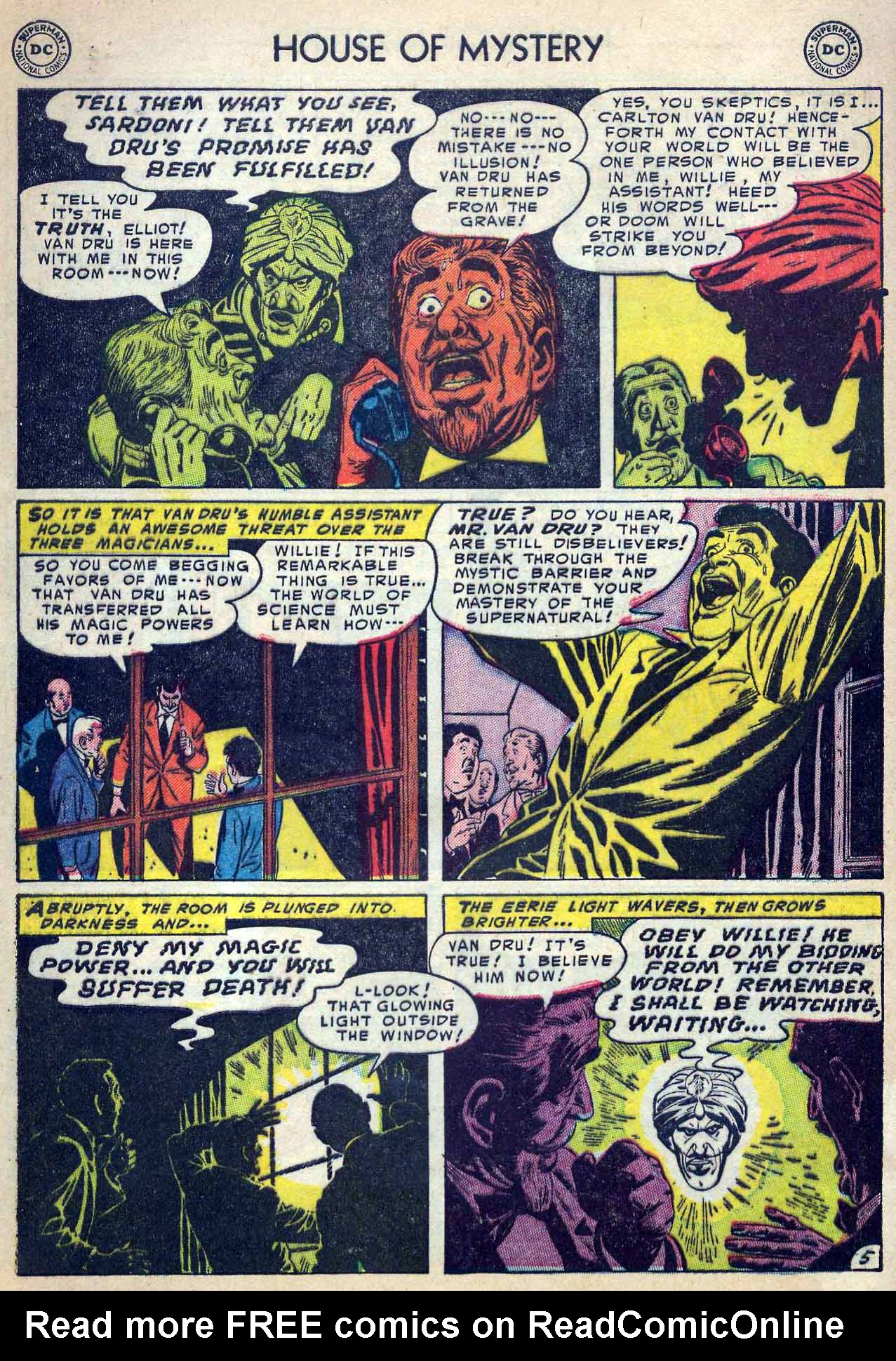 Read online House of Mystery (1951) comic -  Issue #19 - 32
